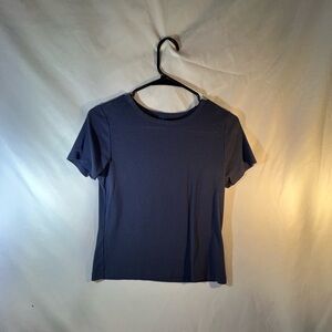 Old Navy Dark Blue Short Sleeve Tee